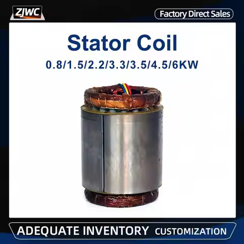 1pc Engraving Machine Accessories Stator Coil Prosperity 800W Future 1.5KW Jester 2.2KW Shun Power S