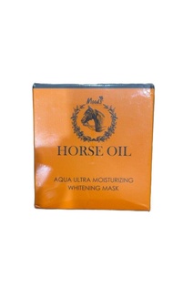 Moods Horse Oil Aqua Ultra Moisturizing Whitening Mask มูดส์น้ำมันม้าสลิปปิ้งมาส์ก 100 g