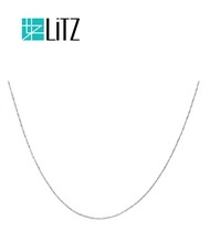 LITZ 18K White Gold  Chain OM-ASO0308FBL (2.76g+/-)