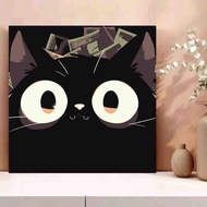 Digital Oil Paint By Numbers 20cm Canvas Frame Number Decor Room Painting Living Wall J4c3