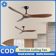 YAYIDA Ceiling Fan 36/42/52/60 inch Silent Energy Saving Simple Boom Fan