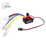 for  1060 Brushed ESC BEC 5V/2A for 1/10 RC Car Truck 540 550 Motor RC Waterproof C