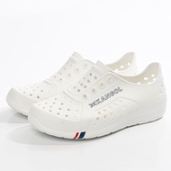 KANGOL รองเท้ากันน้ำ EVA รุ่น Aqua shoes แบบสวม ทำความสะอาดง่าย ขาวดำ กรมม่วงชมพูขาวดำ 62251671