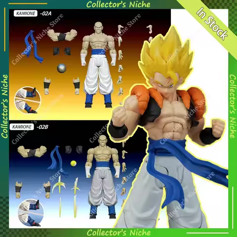 In stock Tonsenarttoys Kamione Dragon Ball Z SHF Super Saiyan SSJ SSJ2 Gogeta Son Goku Trunks Anime 