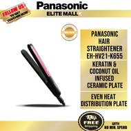 PANASONIC EH-HV21 HAIR STRAIGHTENER COMPACT EH-HV21-K655