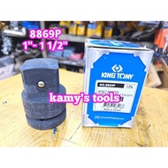 1 inch to 1-1/2 inch Kingtony 8869P 25mm to 38mm Black Transformer Adapter