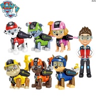 【In delivery】 Deformation Paw Patrol Ryder Skye Action Figure Doll Toy Model Kid Birthday Gift Miniature Mini