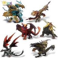 【臺灣現貨】CAPCOM 魔物獵人 盒蛋 Plus怒天慧龍金獅子角龍雷狼龍雄火龍紫毒