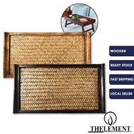 Dulang Hantaran Anyaman Mengkuang Dulang Raya Wooden Tray for Display/Decoration/Serving in
