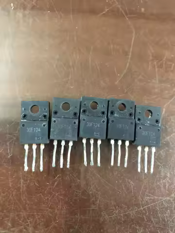 Used 10pcs 30F124 RJP30E2 RJP30H2 IRG7IC28U 30J127 FGPF4536 30J124 30F126 7N60 8N60 TO-220F 30F132 R
