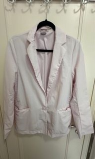 阿迪達斯ADIDAS三葉草 女子 春秋款運動休閒小西裝外套 薰衣草紫