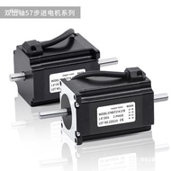 Strong Torque Motor Dual-Out Axis Two-Phase Stepper Motor 1.8 Degrees 57 Stepper Set Technology 2.7 