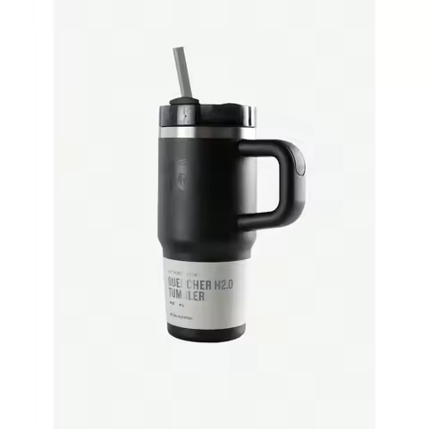 The Quencher H2.0 FlowState Tumbler 14 Oz Premium Stainless Steel Bottle Insulated Mug Cup Portable 