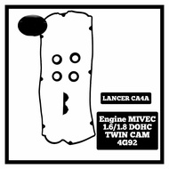 VALVE COVER GASKET + PLUG SEAL + HALF MOON SEAL MITSUBISHI LANCER CK MIVEC CA4A DOHC 4G92