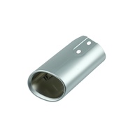 Original BMW 1' E81/E82/E87 LCI/E88 & X1 E84 Tailpipe Trim in Aluminium Look (Part No. 18307803692)