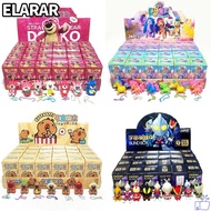 ELARA‌R 24pcs/box Box, Mini  Box,  with Bradde Chain   Anime Figures Pendant Kids