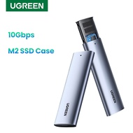 UGREEN 10Gbps NVMe M2 SSD Case For PCIe SATA To USB SSD Case for External Hard Drive M-Key & B-Key