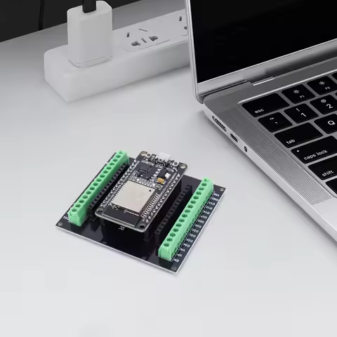 ESP32 Breakout Board with GPIO Expansion and CP2102 USB Driver Chip for Rapid Prototyping and Embedd