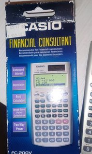 計算機Casio financial FC-200V