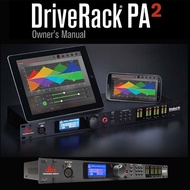 DBX DriveRack PA2 Complete Sound Signal Processor Speaker Management System