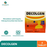 Decolgen Tablets (1 Strip) - Relieves Flu Symptoms Such As Headaches, Fever, Sneezing And Congested 