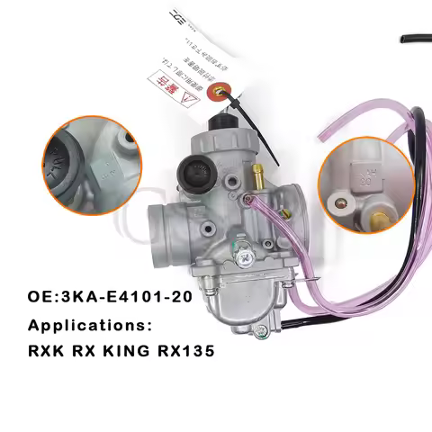 GENUINE NOS FOR YAMAHA RXK RX135 RX KING CONCORDE 135 CARBURETOR MIKUNI 3KA-E4101-20