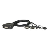 ATEN 宏正 CS22D 2埠USB DVI KVM多電腦切換器