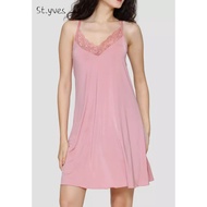 Lingerie Nightgown/ Non-PaddedWanita YVES Mix Lace Sleepwear Dress Underwear SY5726PNK