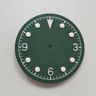 31MM Green White Watch Dial Green Luminous Watch Accessories for Japan 8215 8200 821A Movement Pearl