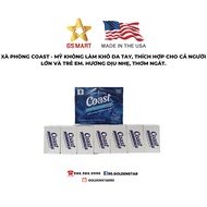 Combo 8 bánh xà phòng xà bông cục Coast hàng Mỹ