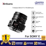 7artisans 50mm f/1.4 Tilt Shift Full Frame Manual Lens for Sony E / Lens 7 Artisans