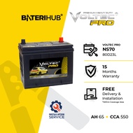 [Installation Provided] Bateri Kereta 80D26L 80D26R | Voltec PRO | Car Battery NS70 NS70L BateriHub