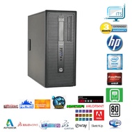 HP MT👉Xeon E3-1245 v3, 3.80GHz, 8-Threads | 16G RAM | ⚡Quadro K2200 4G-D5 | 256G SSD + 500G HDD | ✅W
