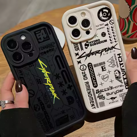 Anime C-Cyberpunks Cool Phone Case For Samsung S26 S25 S24 S23 S22 S21 S20 F06 M16 Note 20 FE Plus U