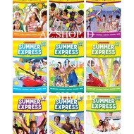 Scholastic Summer Express Book Between Grades Pre-K&K 12345678 Full Color/