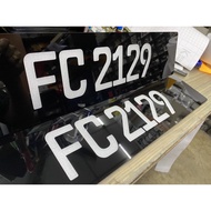 2D Tanam Car Plate [EURO DESIGN]