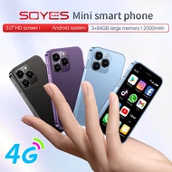 New SOYES XS16 Mini 4G Smartphone Dual SIM 3.0inch 3GB RAM 64GB ROM Quad Core WIFI Bluetooth Android