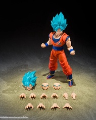 Bandai | ในสต็อก BANDAI S.H.Figuarts SHF Dragon Ball Super Super Saiyan God SON GOKU-BLUE POWER TRAN