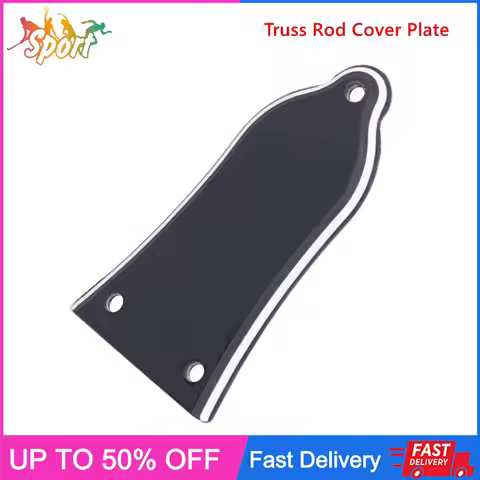 Musical Instruments Truss Rod Cover Truss Plate 2.5mm Adjustment Rod Cover Guitar Neck Headstock Gui
