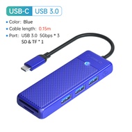 [ออกใบกำกับ- ทักแชท] ORICO Type C USB HUB PD100W USB HUB 3.0 4-Port Splitter USB HUB Adapter Expansi