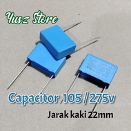 10pcs Capacitor 105 275v MKP 1uf 275 volt MKM 105j400v