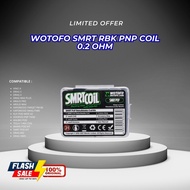 wotofo smrt rbk argus gt 0.2 compatible pnp coil / tw coil series