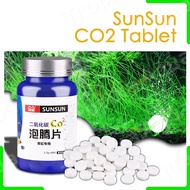 SUNSUN CO2 Tablet - aquarium aqua plant co2 60 tablets