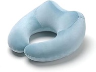 GIENEX Travel Pillow 100% Pure Memory Foam Neck Pillow - 360° U-Shaped Pillow Portable Protect Neck Cervical Vertebrae Travel Pillow Breathable Lightweight for Children Kids Plane Travel Home Office