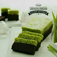 Kue Brownies Amanda Sarikaya Pandan