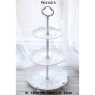 TK-2123-3 Cupcake stand cake tier round dessert table setting (tk)
