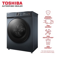 Toshiba 8.5 KG T21 Front Load Washing Machine TW-T21BU95UWS(MG)