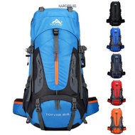 NARCISSUS13A0E Camping Backpack, 70 L Large Size Travel Backpack, High Quality Shoulder Straps Sport
