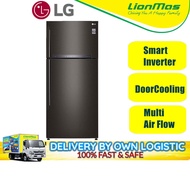 LG 516L Inverter Top Freezer Fridge GN-H602HXHM GN-C602HLCM Refridgerator Peti Sejuk