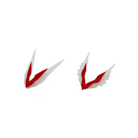 Dalin RG MG MB PG General Red Astray Red Dragon Horn Antenna Model Modification Accessory Bag